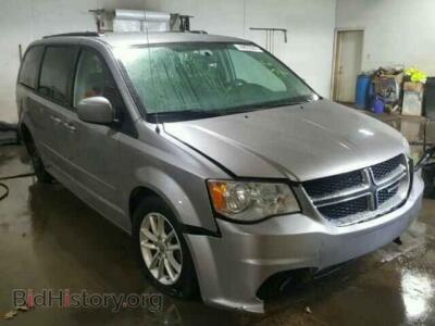 2013 Dodge CARAVAN Grand Cara, silver — VIN 2C4RDGCG1DR634457, Copart
