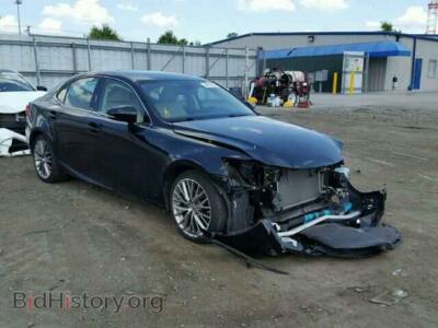 2014 Lexus IS, черный — VIN JTHBF1D20E5016393, Copart