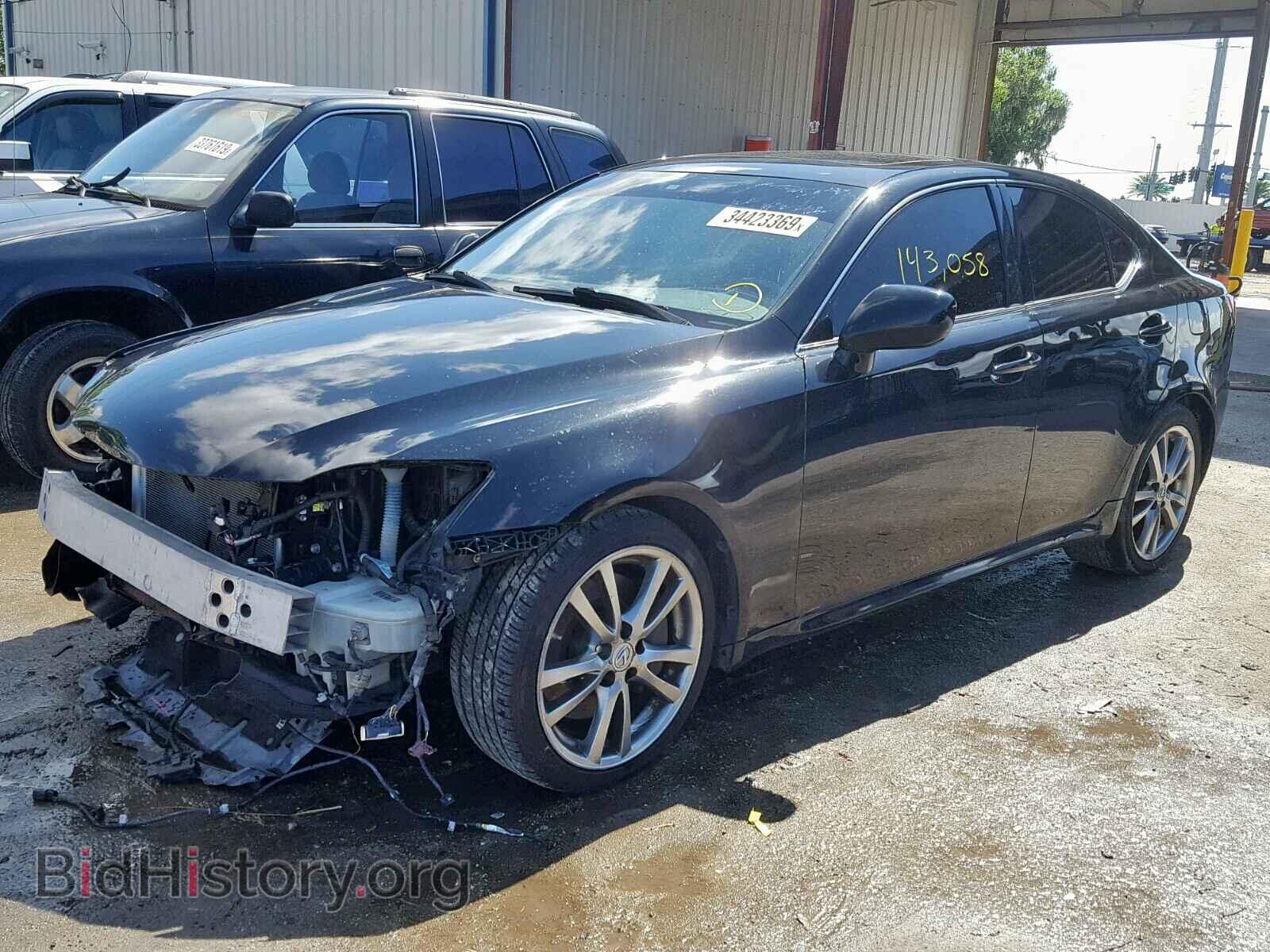 2008 LEXUS IS - VIN: JTHBE262182015846 - Фото 2