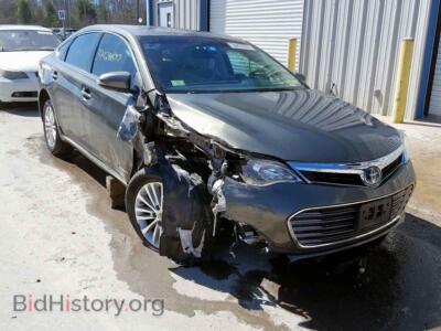 2014 Toyota AVALON Avalon HYB, темно-серый — VIN 4T1BD1EB4EU035357, Copart