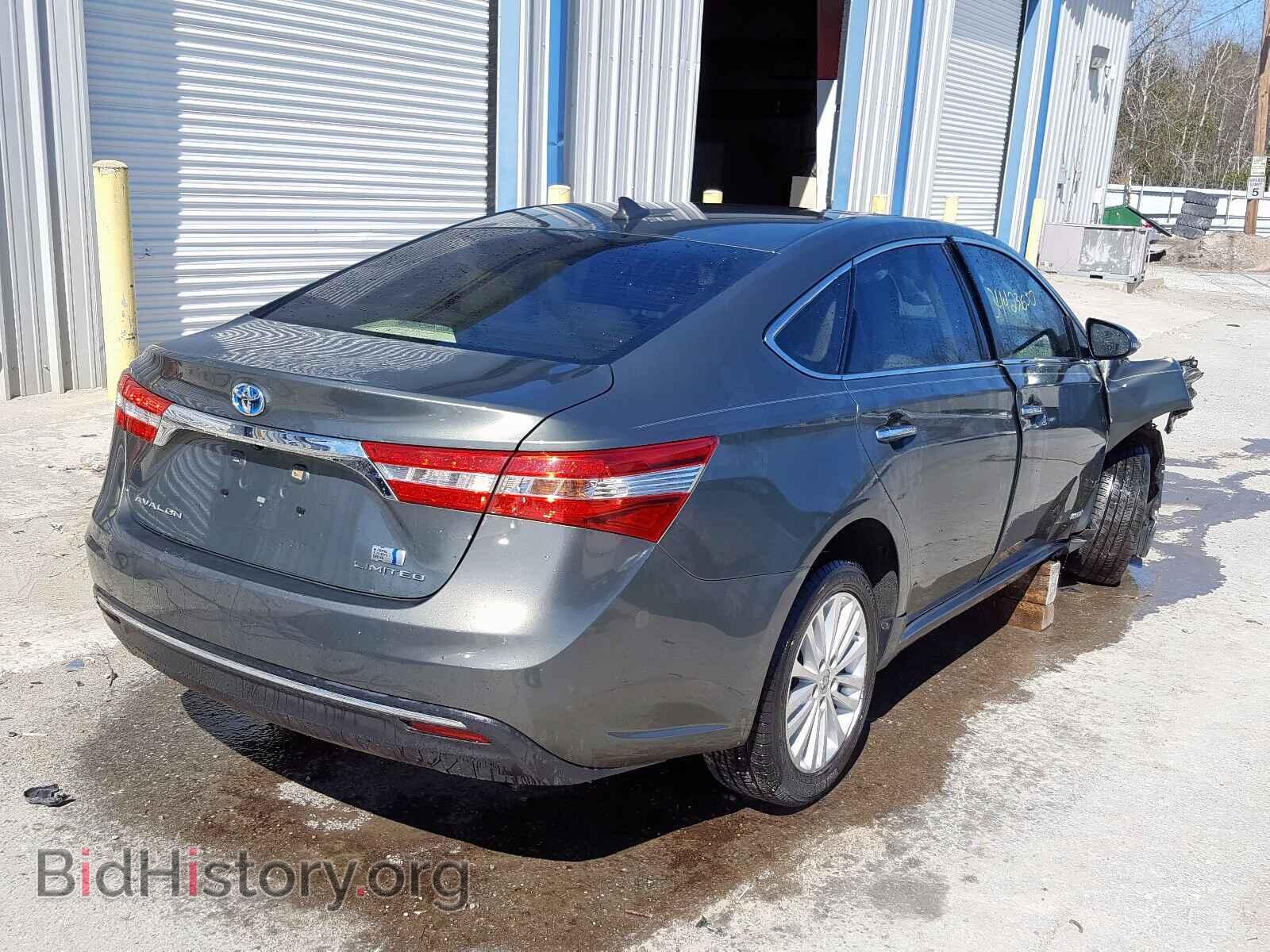 2014 TOYOTA AVALON - VIN: 4T1BD1EB4EU035357 - Фото 4