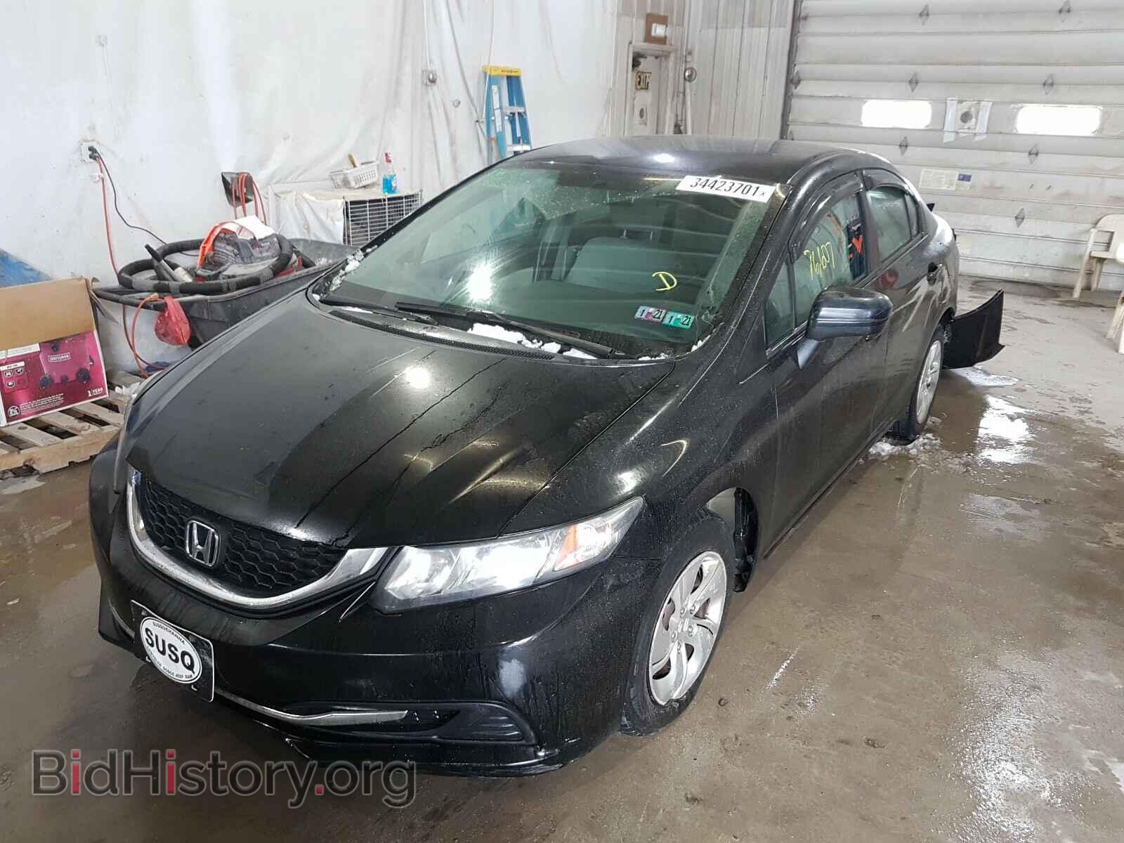 2015 HONDA CIVIC - VIN: 19XFB2F52FE281561 - Фото 2
