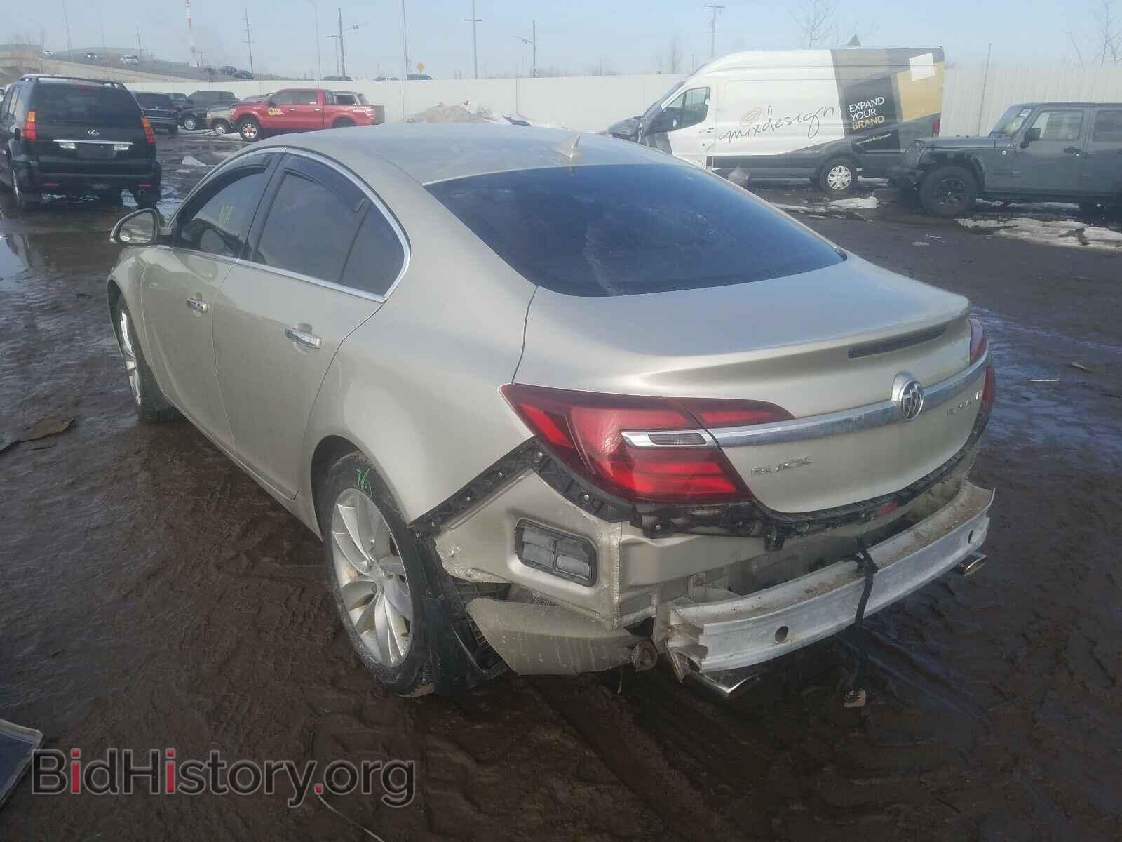 2014 BUICK REGAL - VIN: 2G4GN5EX2E9323493 - Фото 3