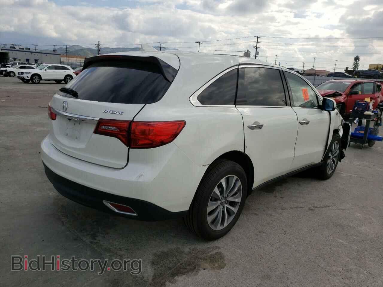 2016 ACURA MDX - VIN: 5FRYD3H41GB011101 - Фото 4