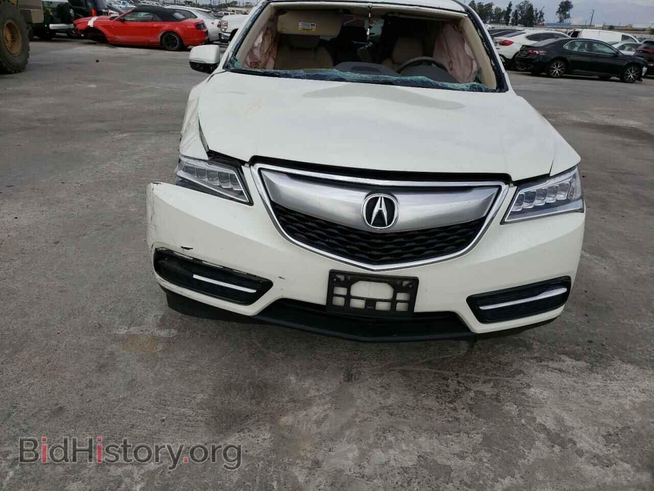 2016 ACURA MDX - VIN: 5FRYD3H41GB011101 - Фото 9