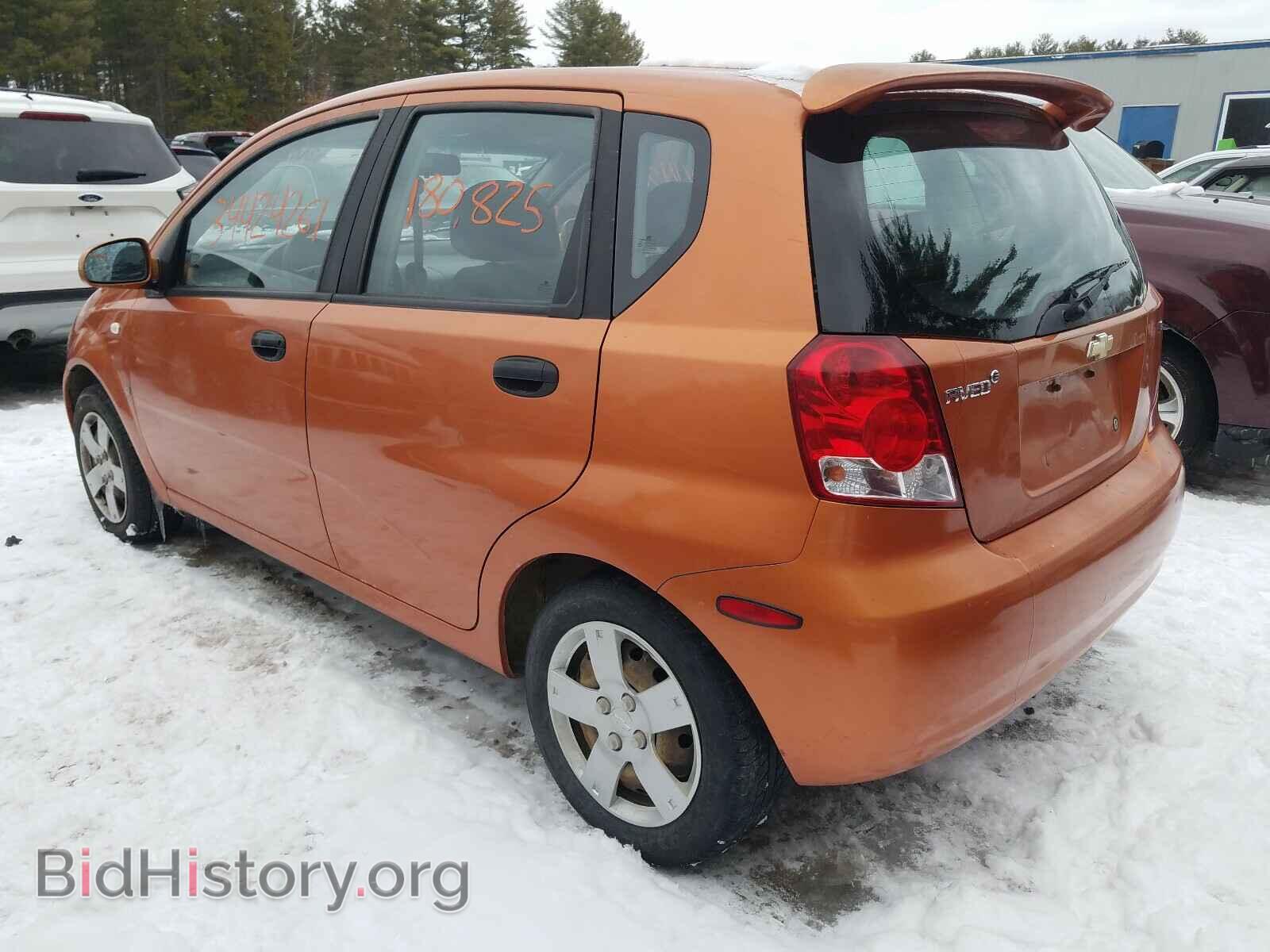 2007 CHEVROLET AVEO - VIN: KL1TD66617B758340 - Фото 3