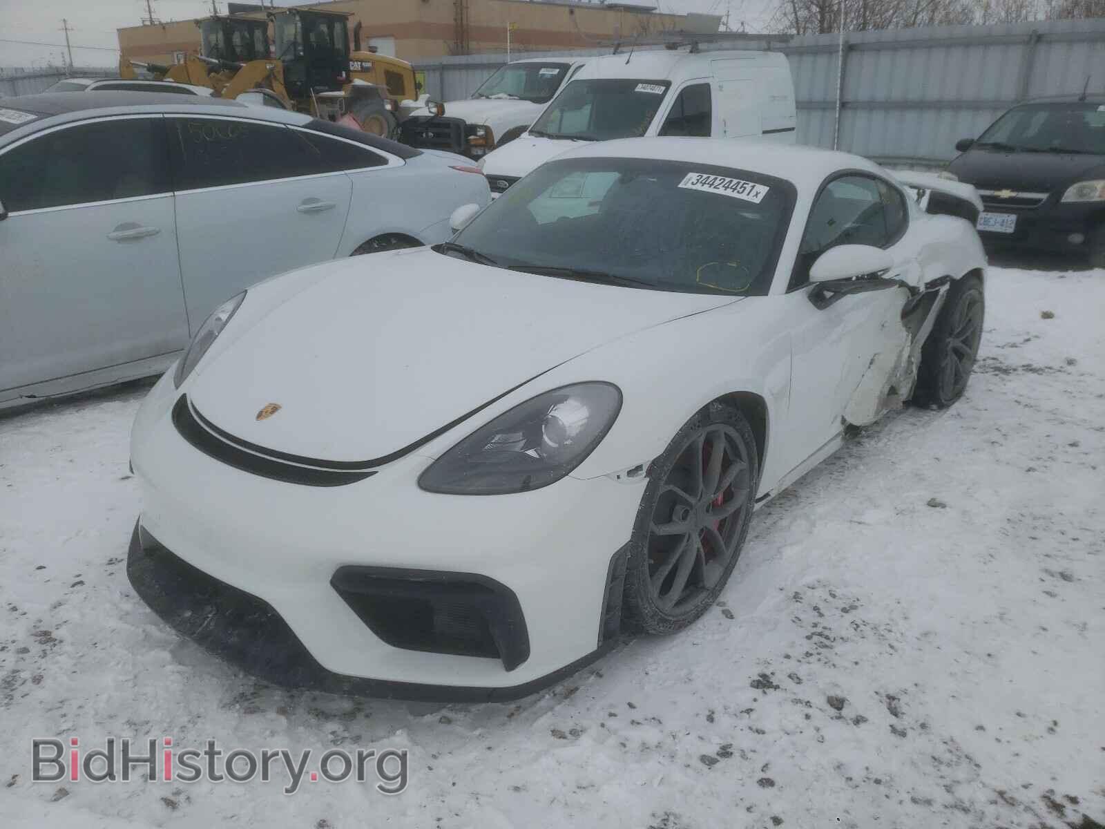 2020 PORSCHE CAYMAN - VIN: WP0AC2A84LS289338 - Фото 2