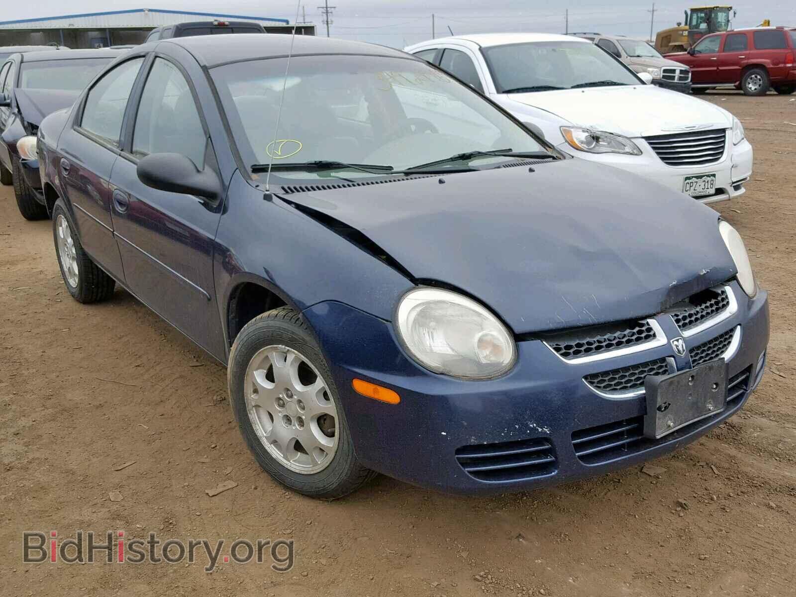 Photo 1B3ES56C05D119084 - DODGE NEON 2005