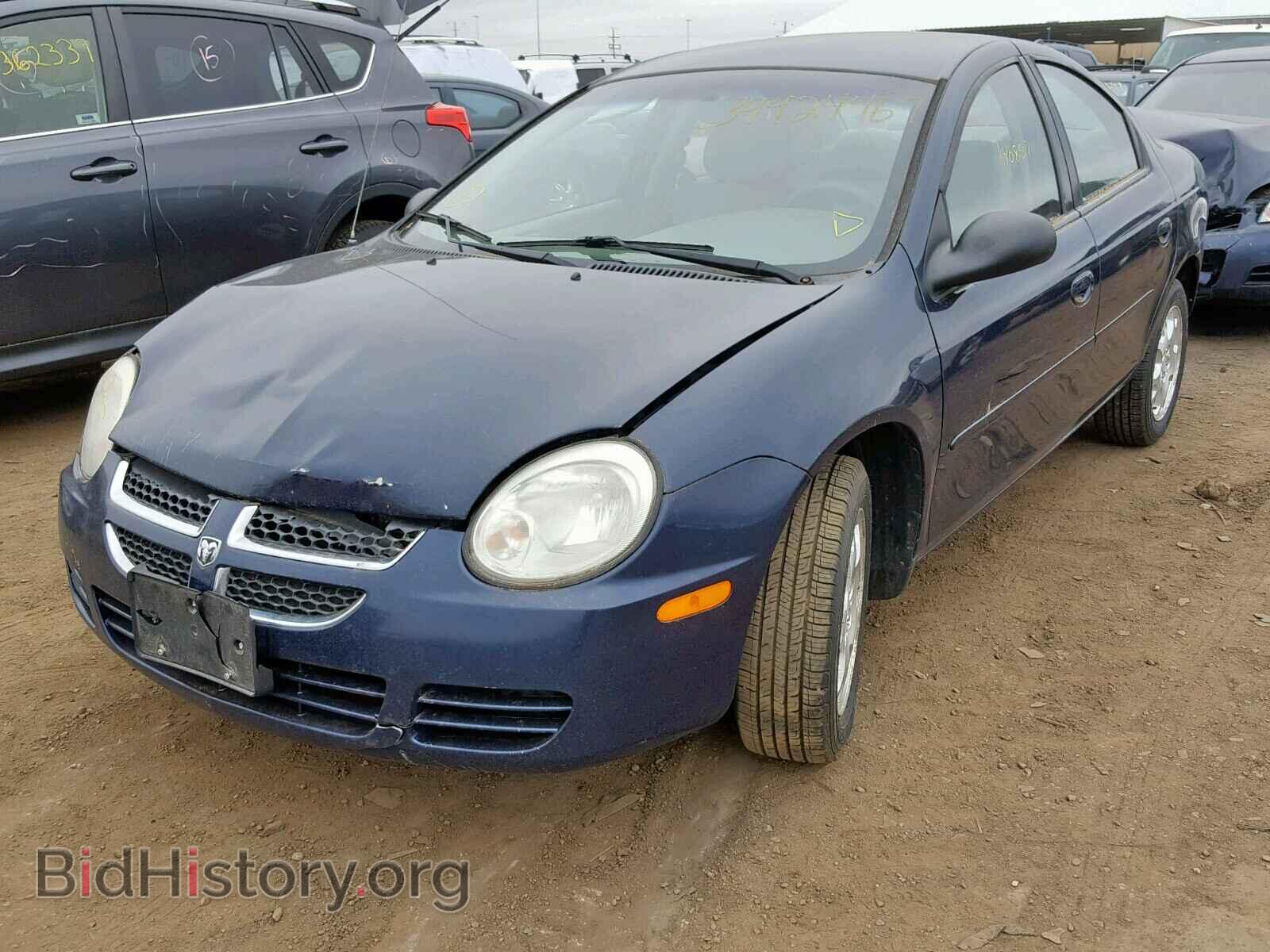 2005 DODGE NEON - VIN: 1B3ES56C05D119084 - Фото 2