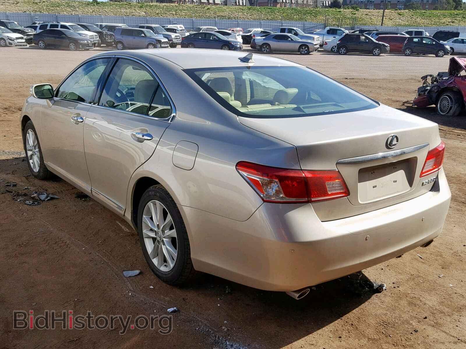 2011 LEXUS ES350 - VIN: JTHBK1EG7B2471616 - Фото 3