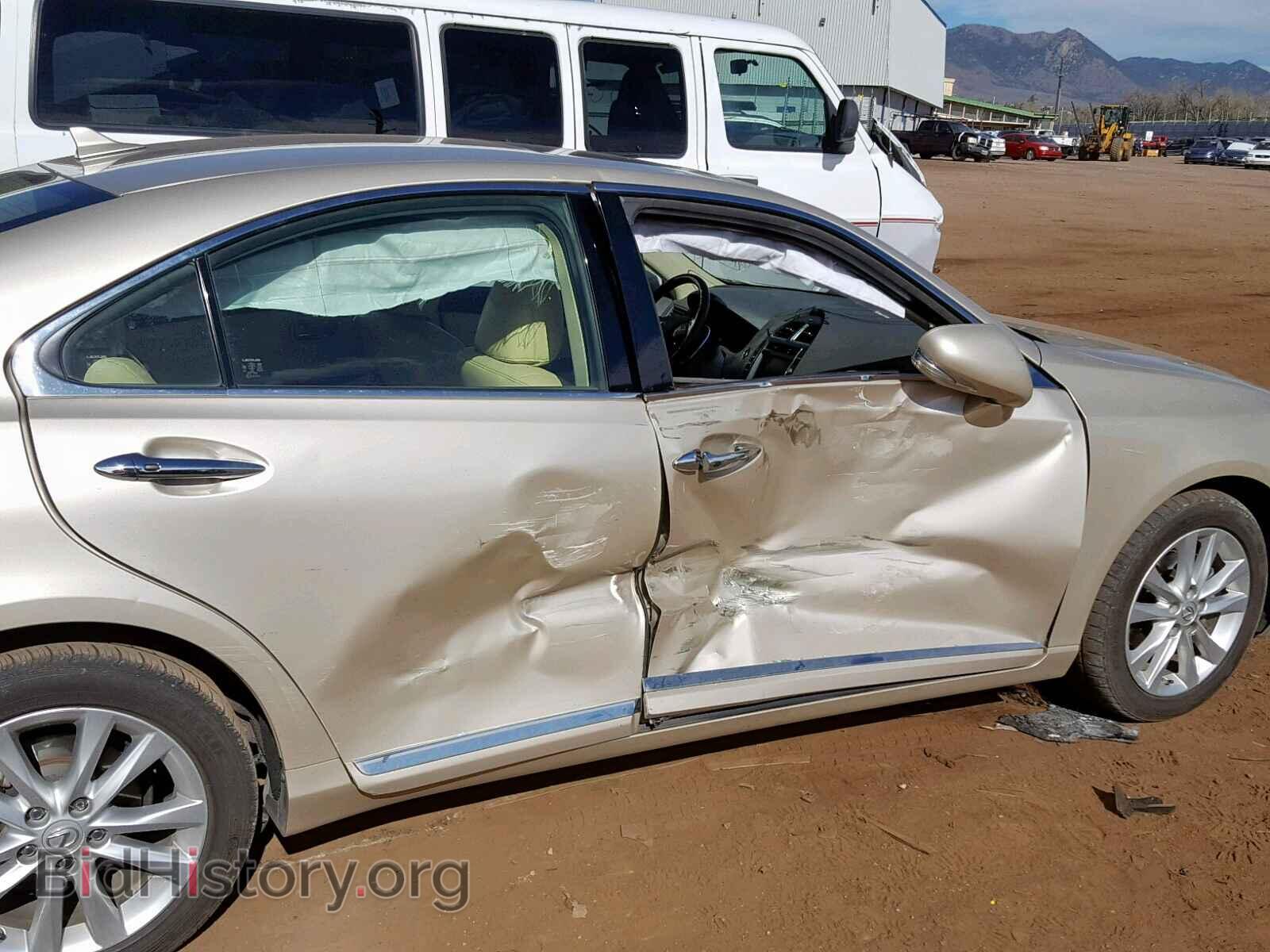 2011 LEXUS ES350 - VIN: JTHBK1EG7B2471616 - Фото 9