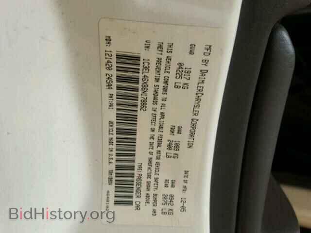 2006 CHRYSLER SEBRING - VIN: 1C3EL46X86N178862 - Фото 10