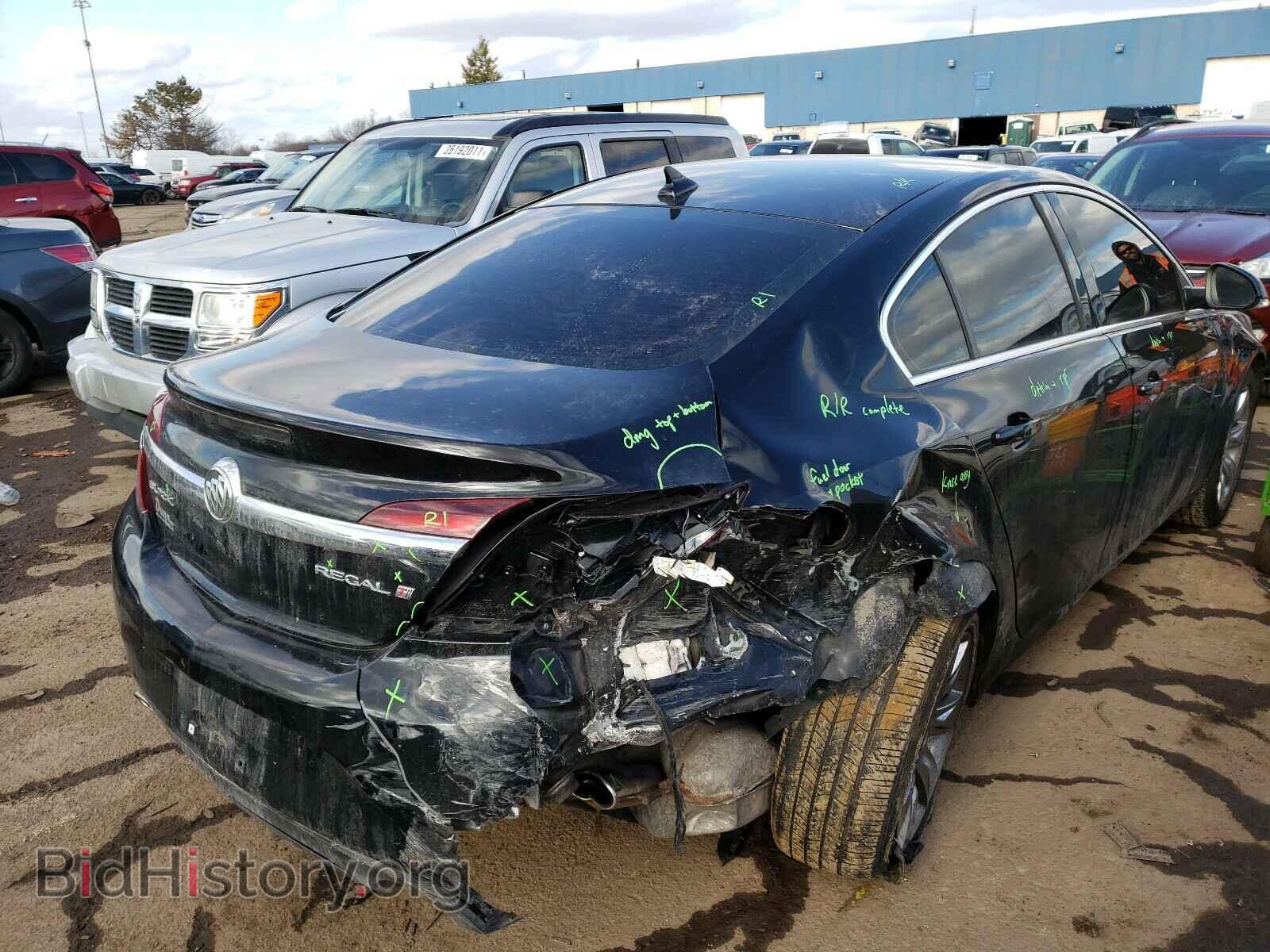 2014 BUICK REGAL - VIN: 2G4GK5EX5E9318605 - Фото 4