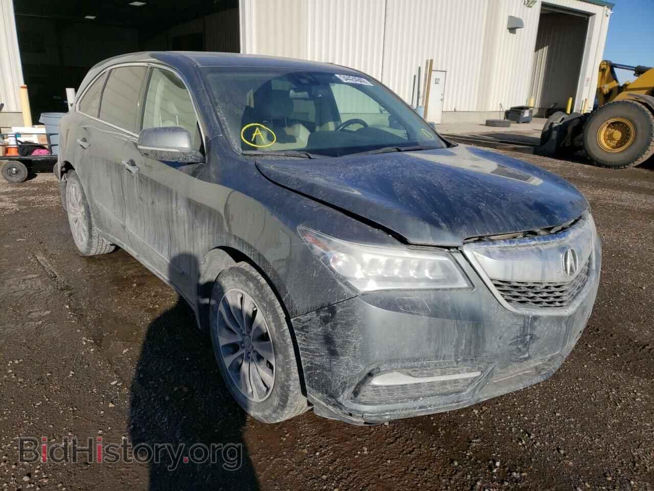 Photo 5FRYD4H40EB505968 - ACURA MDX 2014