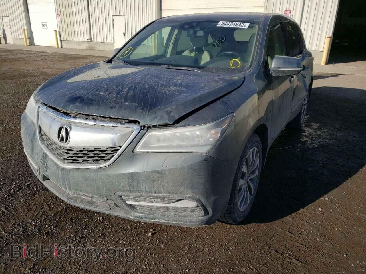 2014 ACURA MDX - VIN: 5FRYD4H40EB505968 - Фото 2