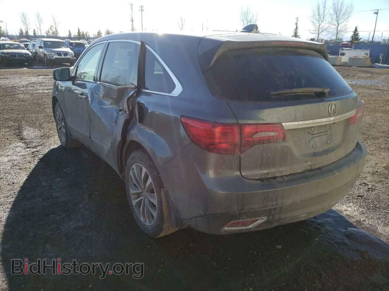 2014 ACURA MDX - VIN: 5FRYD4H40EB505968 - Фото 3