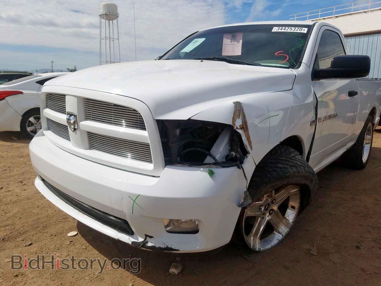 2012 DODGE RAM 1500 - VIN: 3C6JD6AT2CG277048 - Фото 2