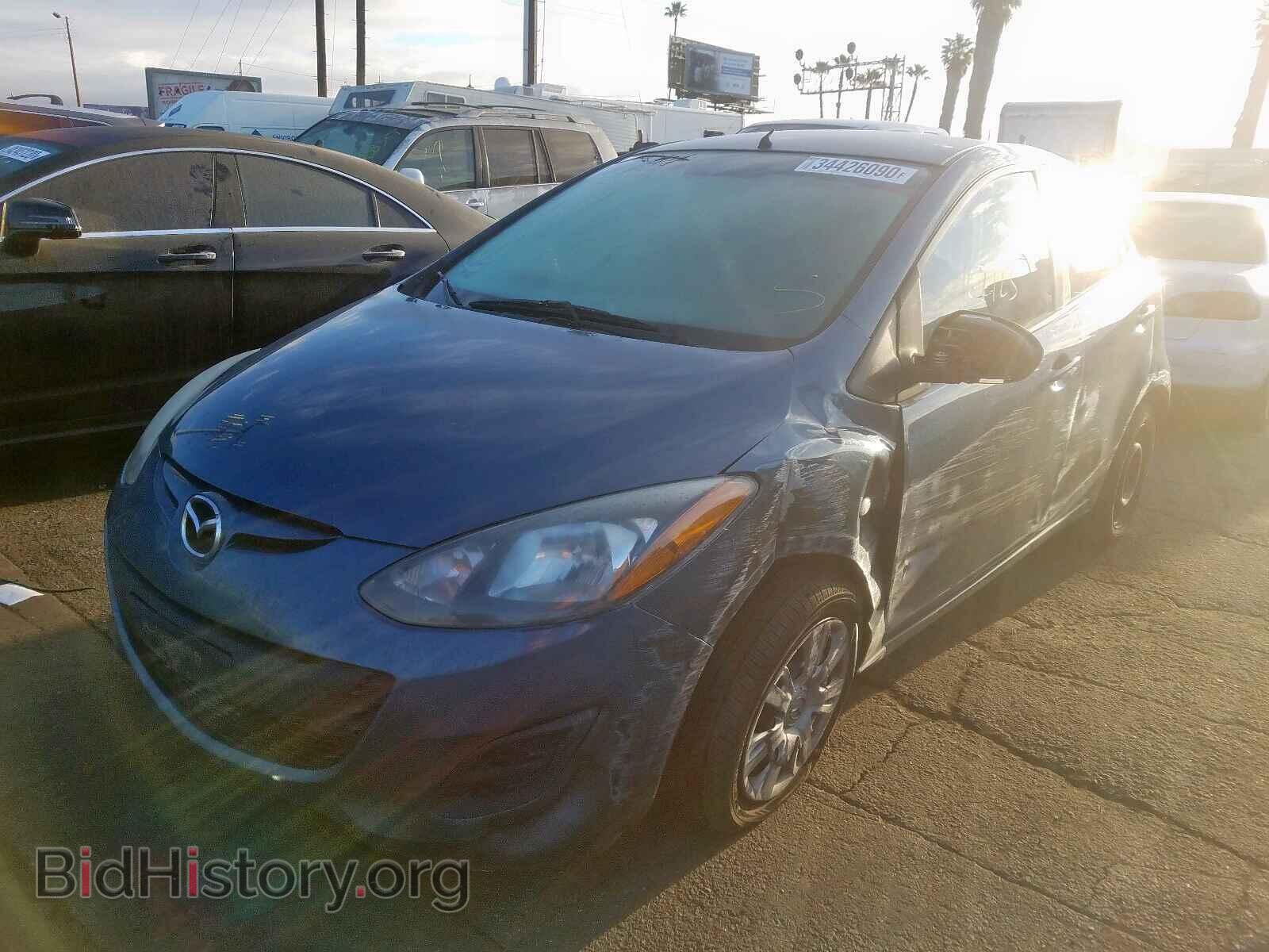 2014 MAZDA 2 - VIN: JM1DE1KZ2E0178259 - Фото 2