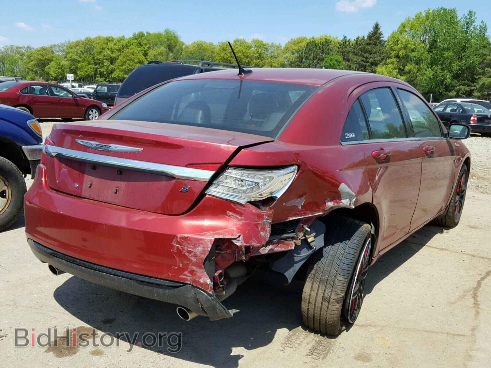 2013 CHRYSLER 200 - VIN: 1C3CCBCG3DN592967 - Photo 4