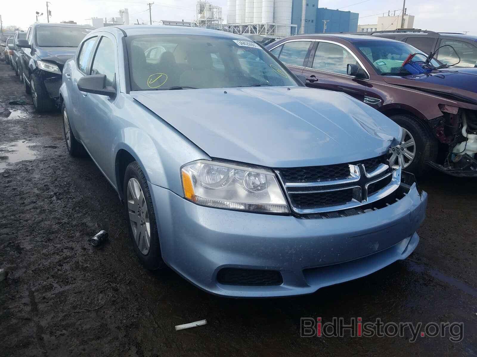 Photo 1C3CDZAG0DN747810 - DODGE AVENGER 2013