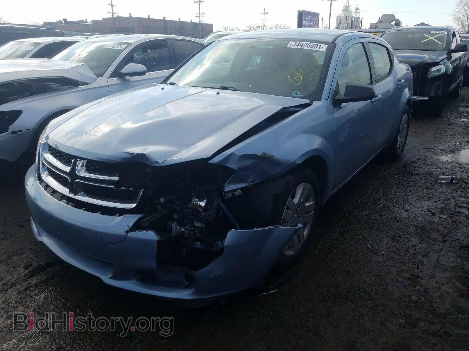 2013 DODGE AVENGER - VIN: 1C3CDZAG0DN747810 - Фото 2