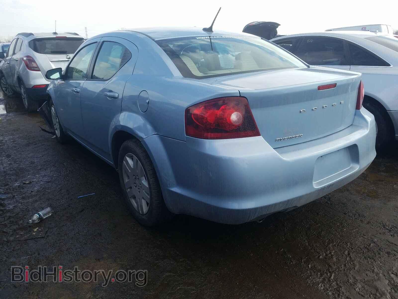 2013 DODGE AVENGER - VIN: 1C3CDZAG0DN747810 - Фото 3
