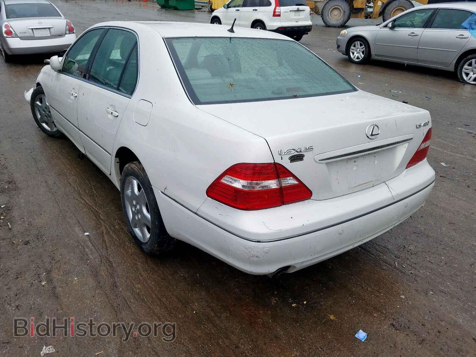 2005 LEXUS LS430 - VIN: JTHBN36F450174280 - Фото 3