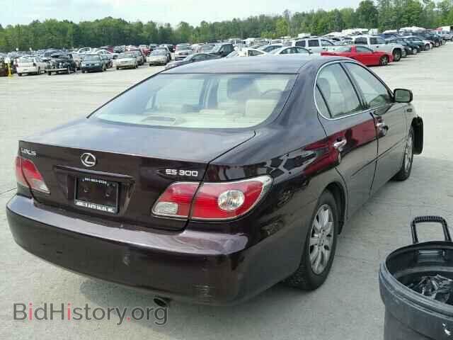 2003 LEXUS ES300 - VIN: JTHBF30G535040022 - Фото 4