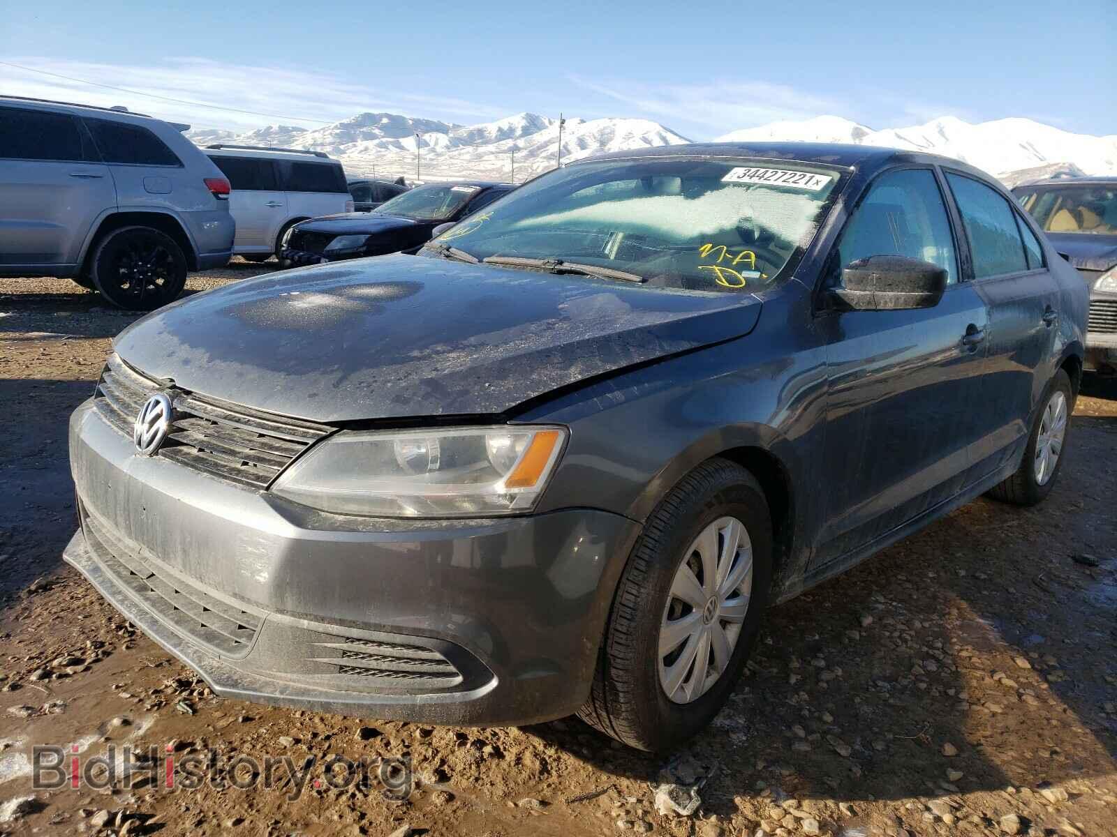 2014 VOLKSWAGEN JETTA - VIN: 3VW2K7AJ1EM209624 - Фото 2