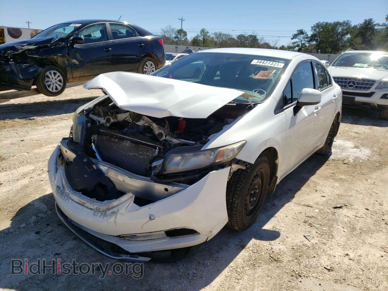 2013 HONDA CIVIC - VIN: 19XFB2F53DE020842 - Фото 2