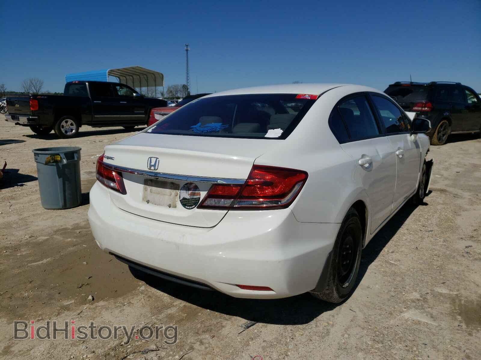 2013 HONDA CIVIC - VIN: 19XFB2F53DE020842 - Фото 4