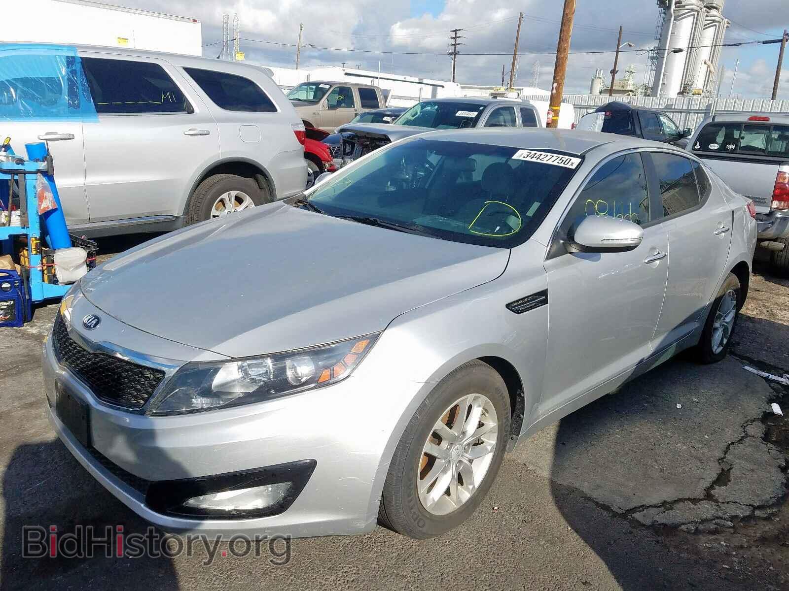 2013 KIA OPTIMA - VIN: KNAGM4A71D5393695 - Фото 2