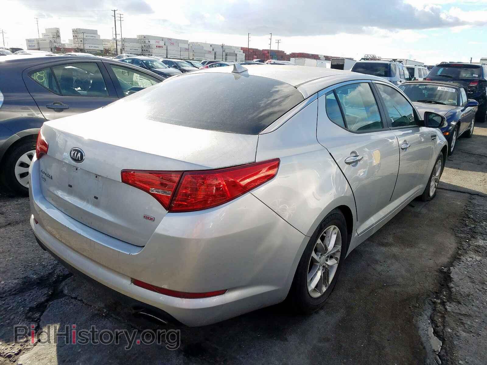 2013 KIA OPTIMA - VIN: KNAGM4A71D5393695 - Фото 4