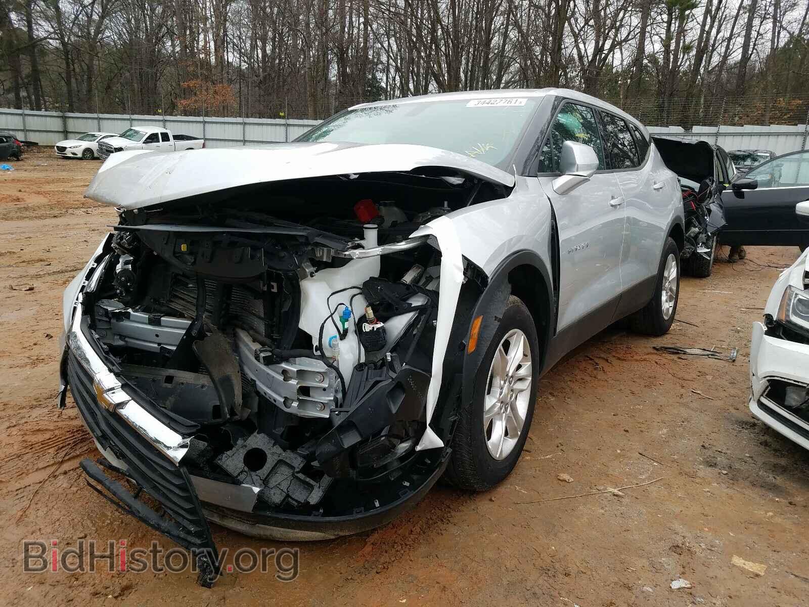 2020 CHEVROLET BLAZER - VIN: 3GNKBCRS7LS585494 - Фото 2