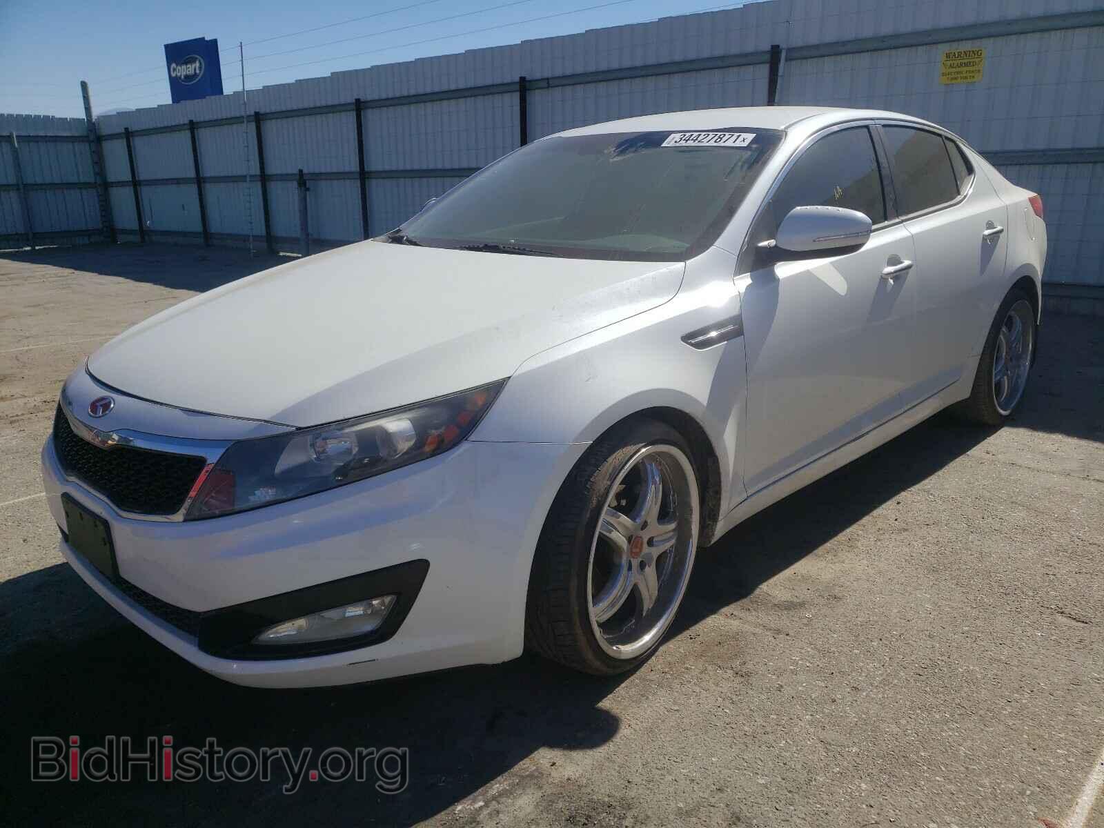 2013 KIA OPTIMA - VIN: KNAGM4A71D5411385 - Фото 2