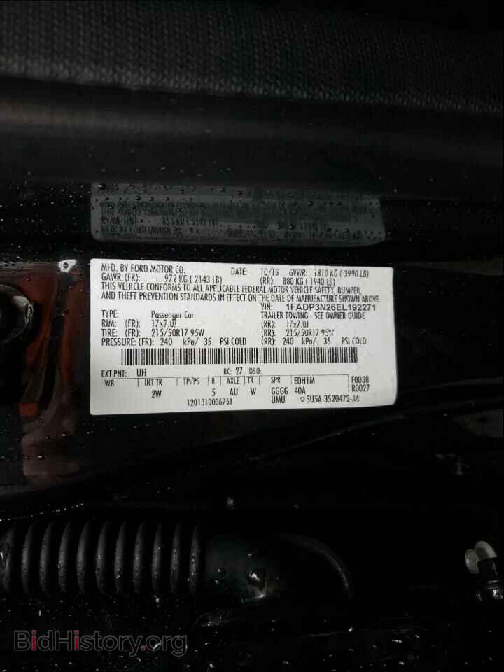 2014 FORD FOCUS - VIN: 1FADP3N26EL192271 - Photo 10