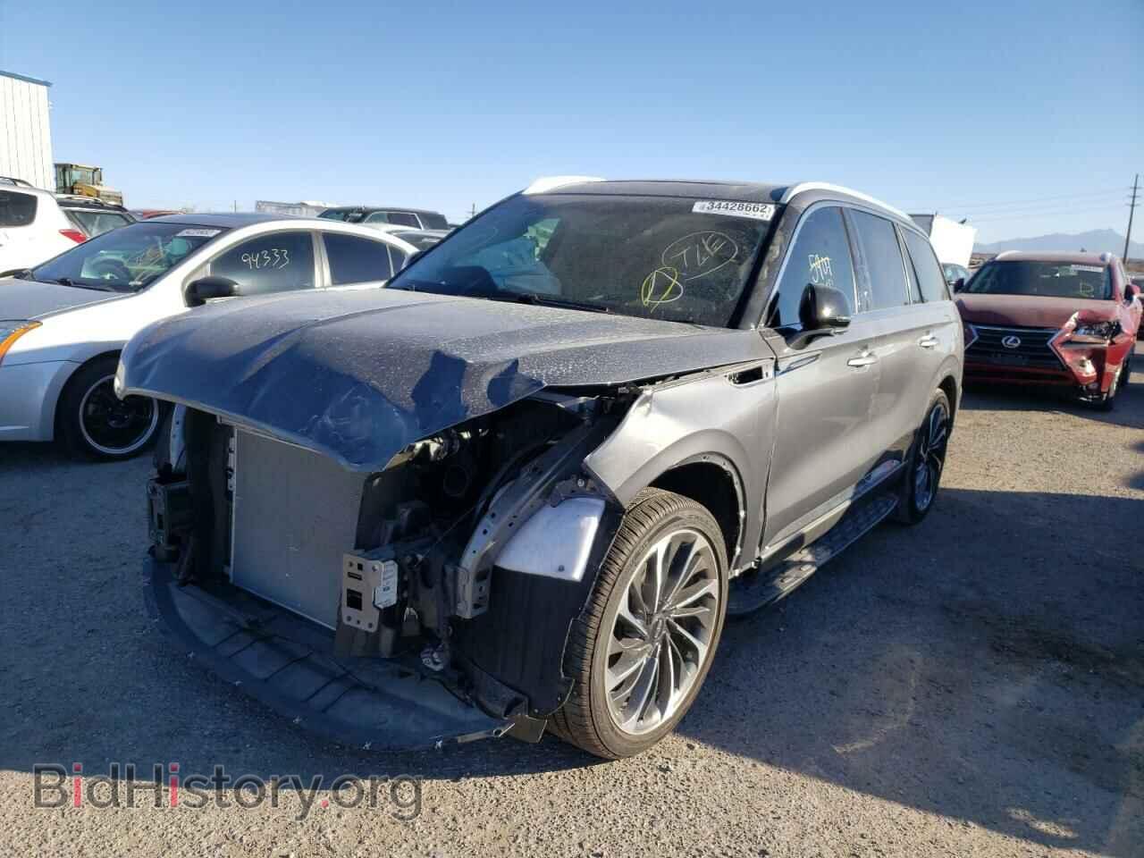2021 LINCOLN AVIATOR - VIN: 5LM5J7XC7MGL16674 - Фото 2