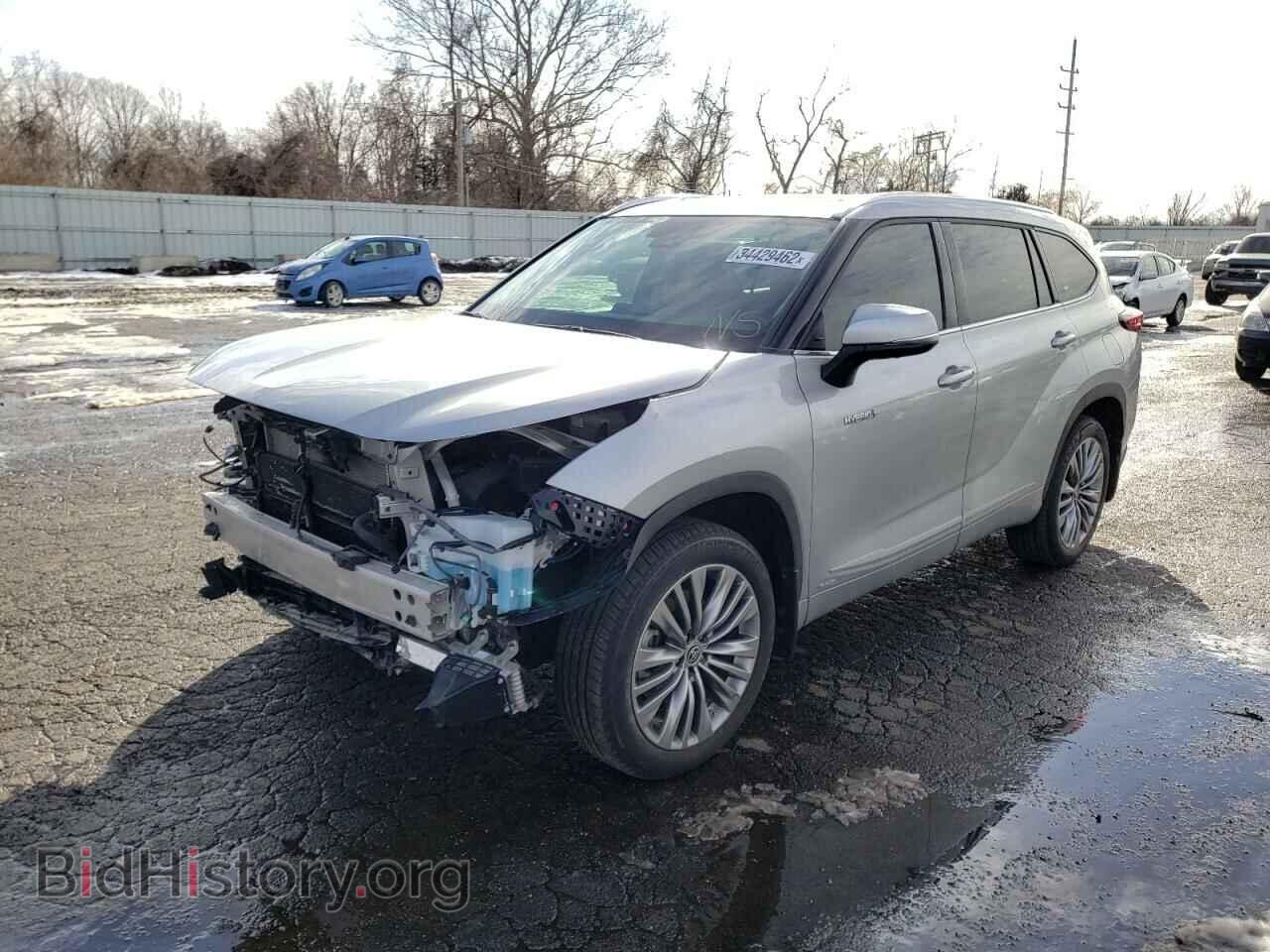 2021 TOYOTA HIGHLANDER - VIN: 5TDEBRCH2MS020579 - Фото 2