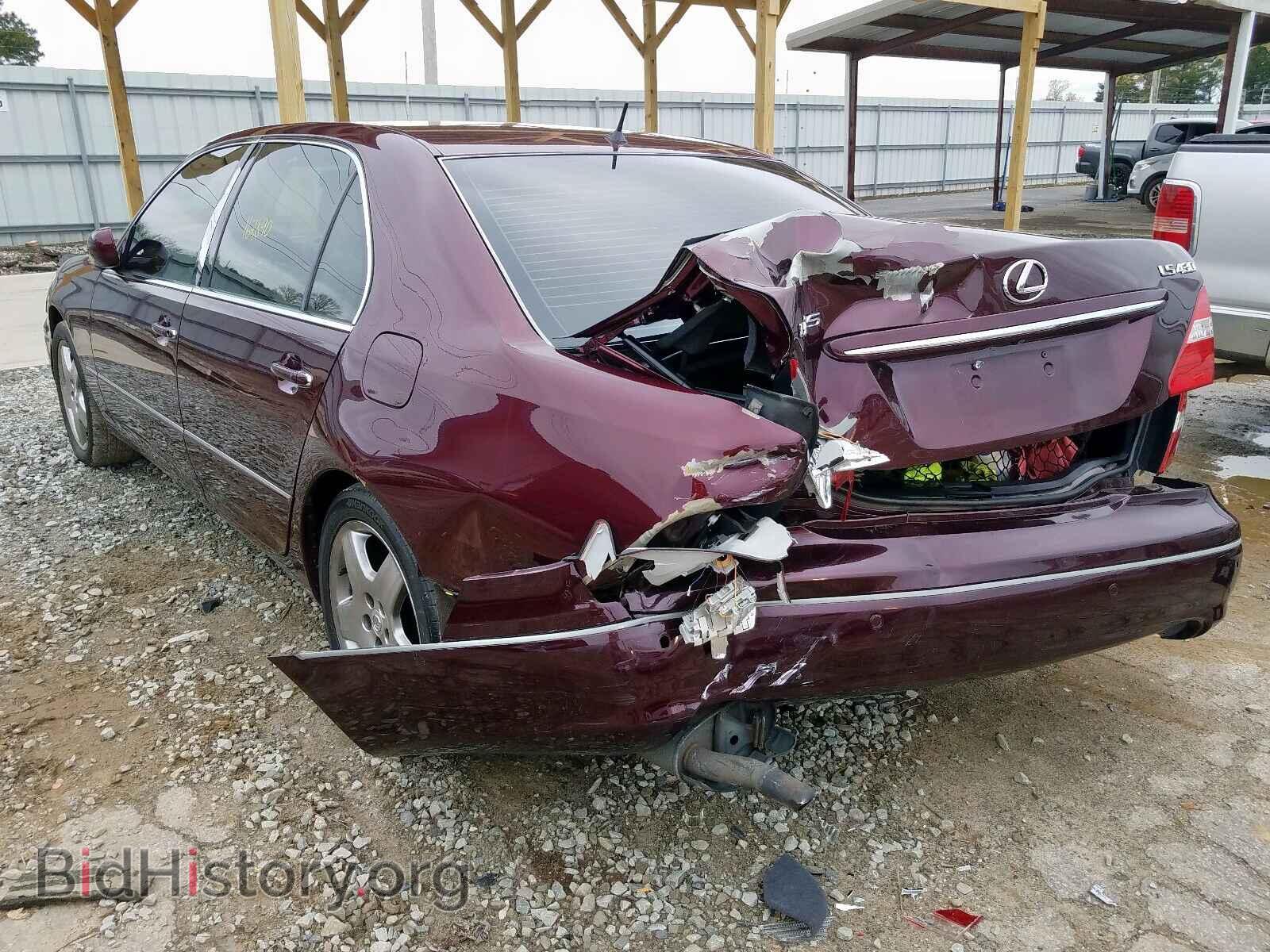 2006 LEXUS LS430 - VIN: JTHBN36F165047653 - Photo 3
