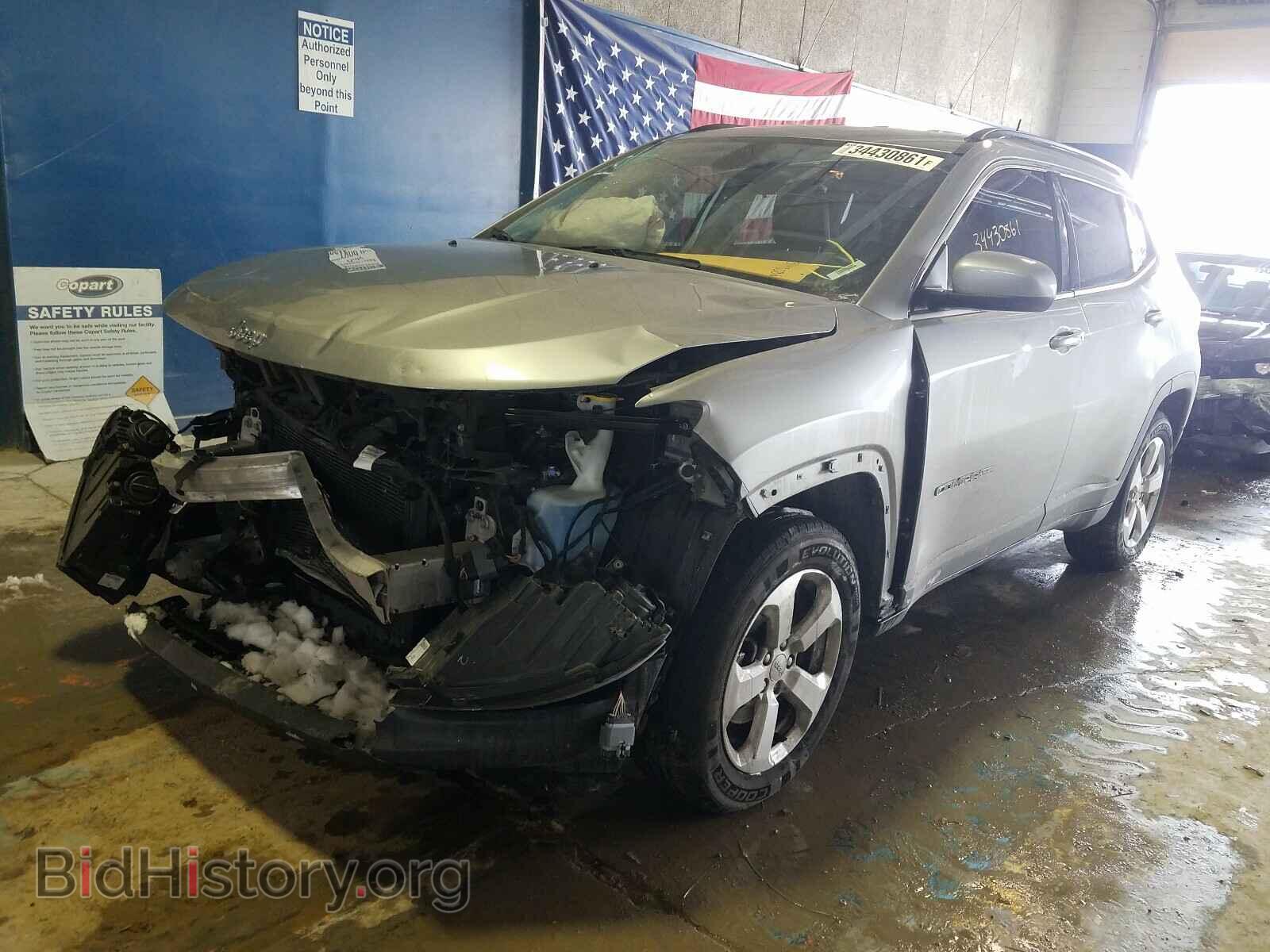 2018 JEEP COMPASS - VIN: 3C4NJCBBXJT205008 - Фото 2