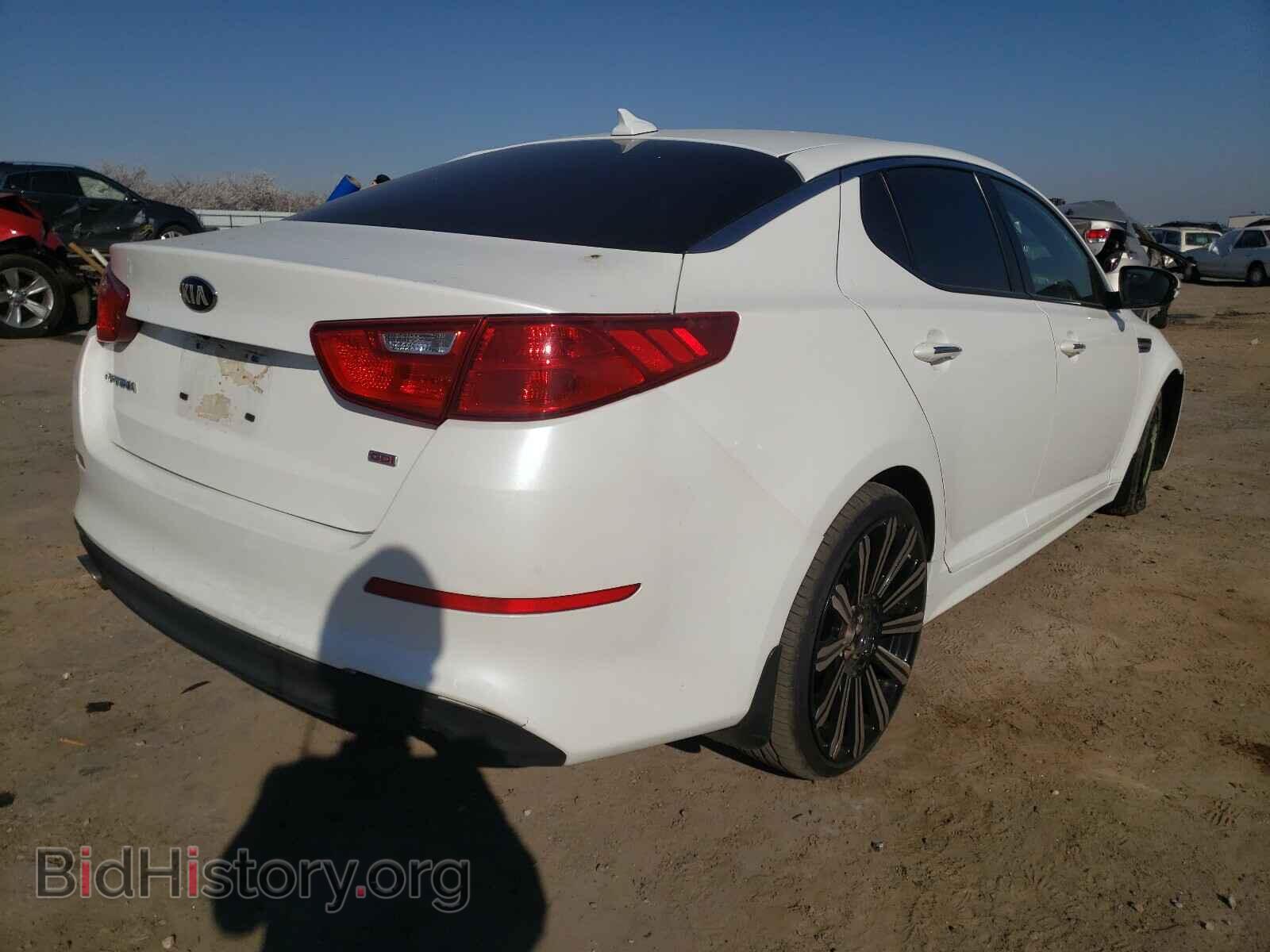 2014 KIA OPTIMA - VIN: KNAGM4A7XE5490282 - Фото 4