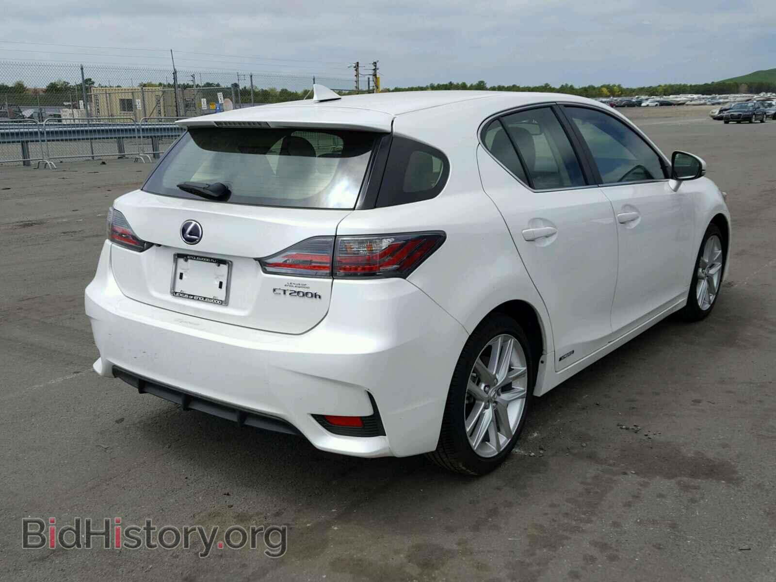 2015 LEXUS CT 200 - VIN: JTHKD5BH5F2250326 - Фото 4