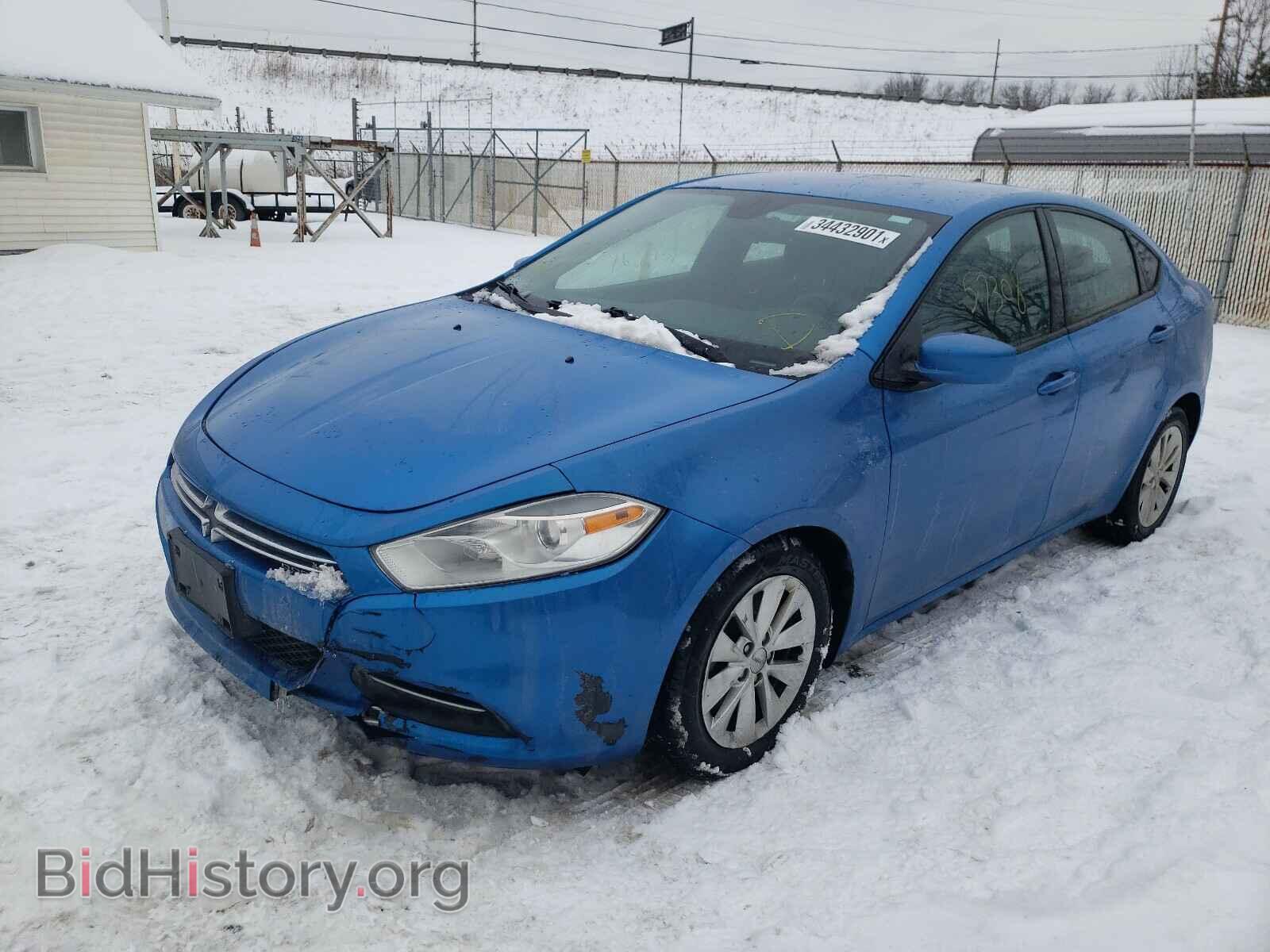 2015 DODGE DART - VIN: 1C3CDFDHXFD182543 - Фото 2