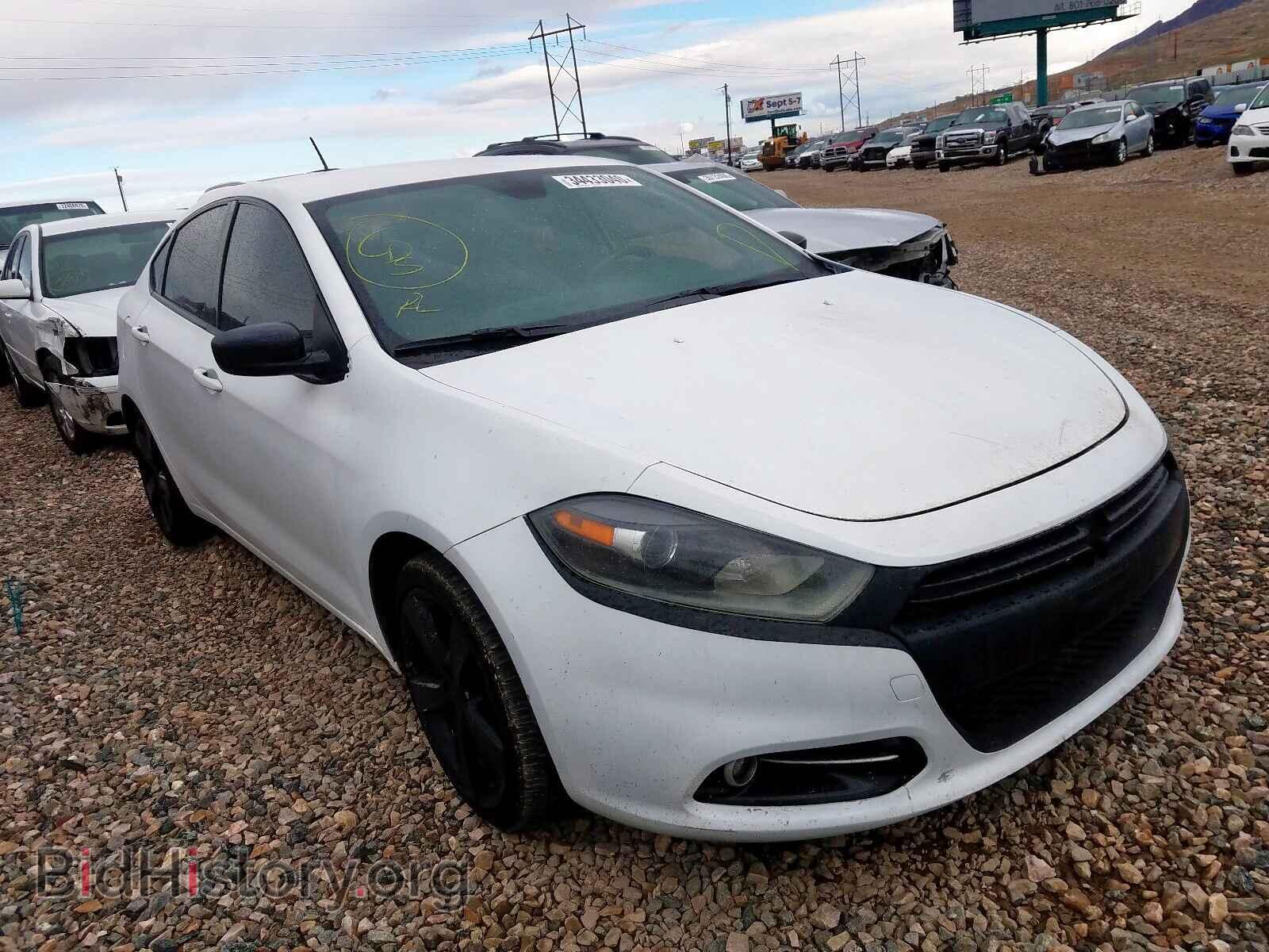 Фотография 1C3CDFBB8FD252166 - DODGE DART 2015