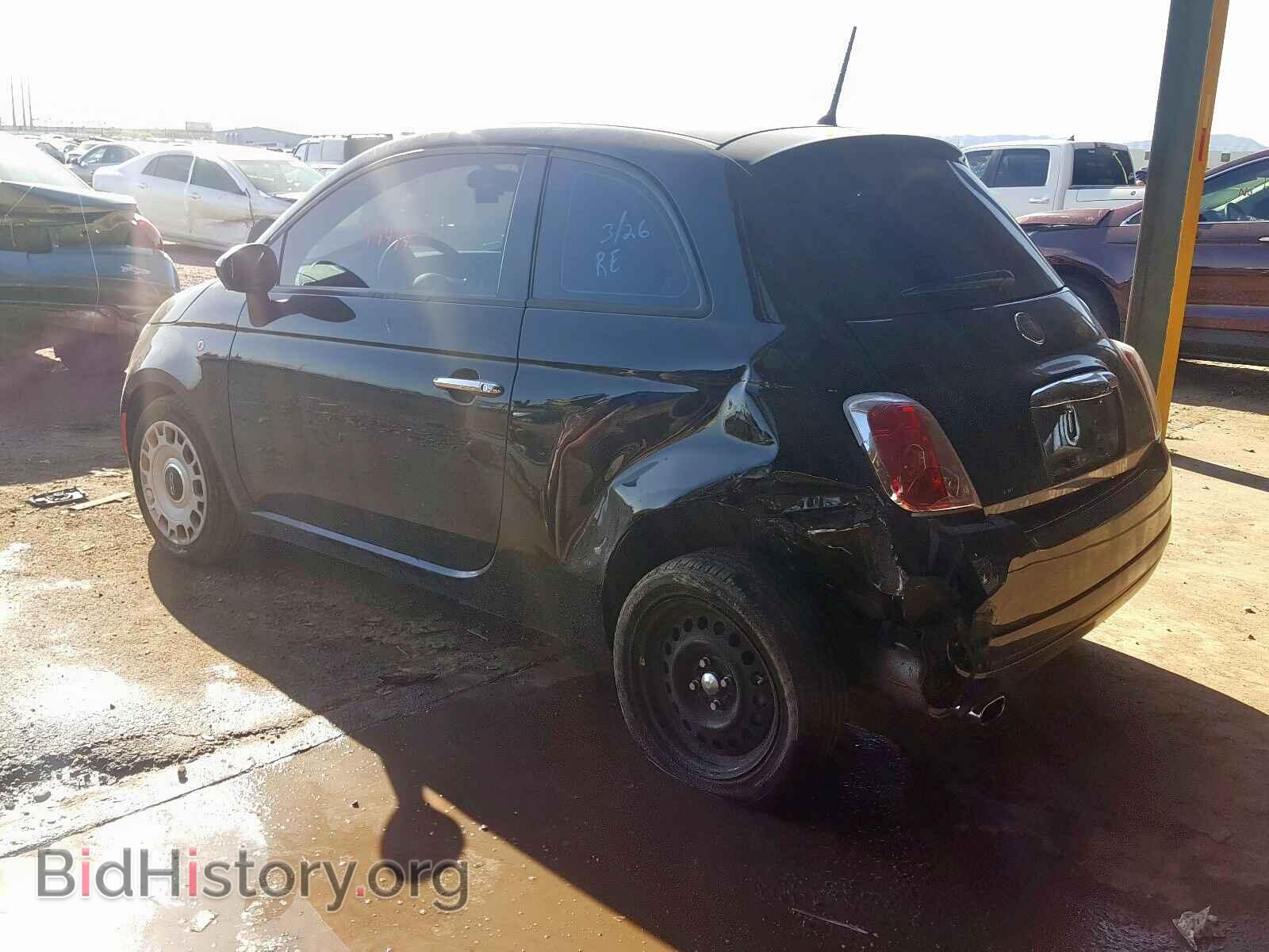 2014 FIAT 500 - VIN: 3C3CFFAR4ET279527 - Фото 3