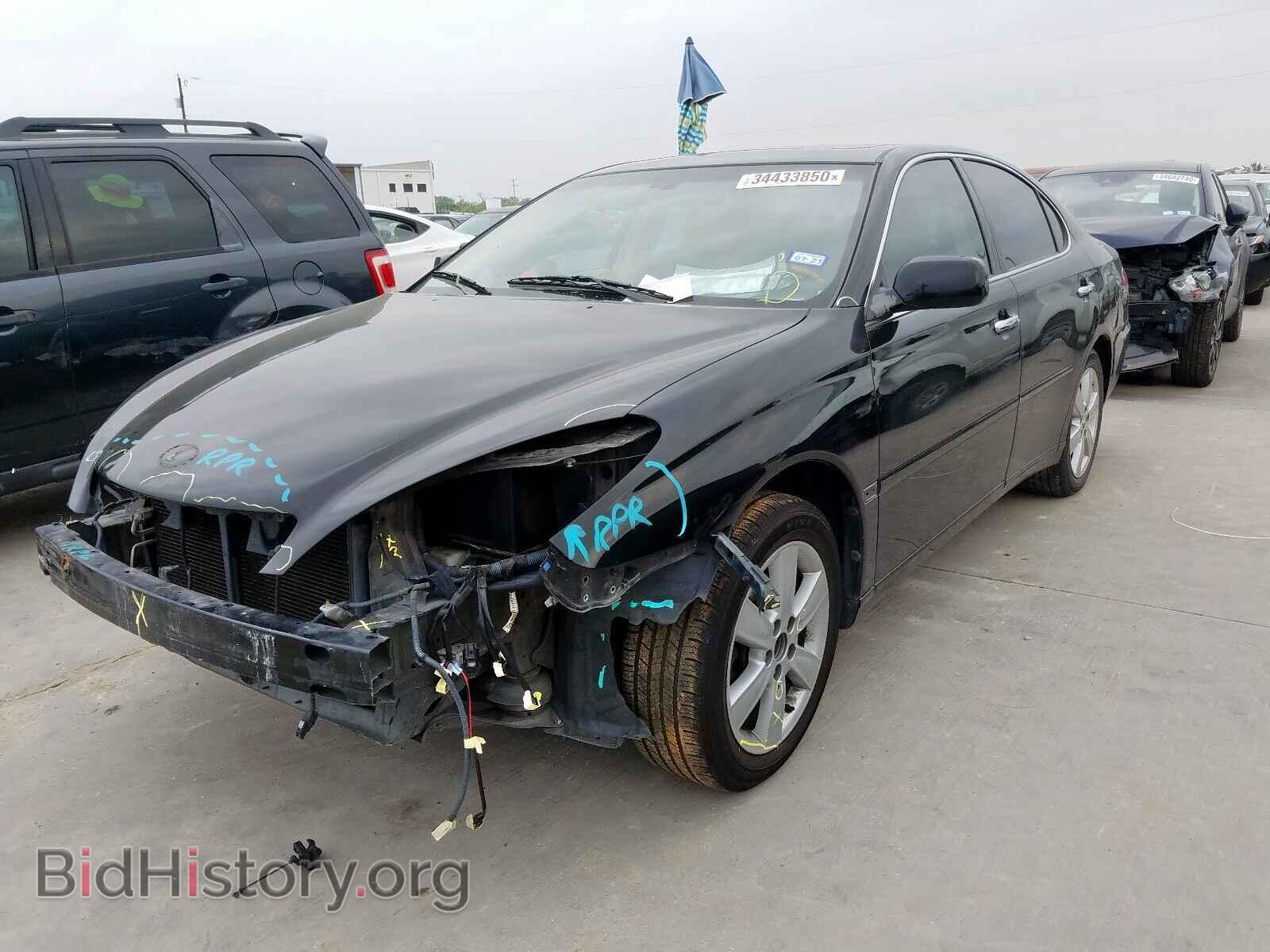 2005 LEXUS ES330 - VIN: JTHBA30GX55086883 - Фото 2