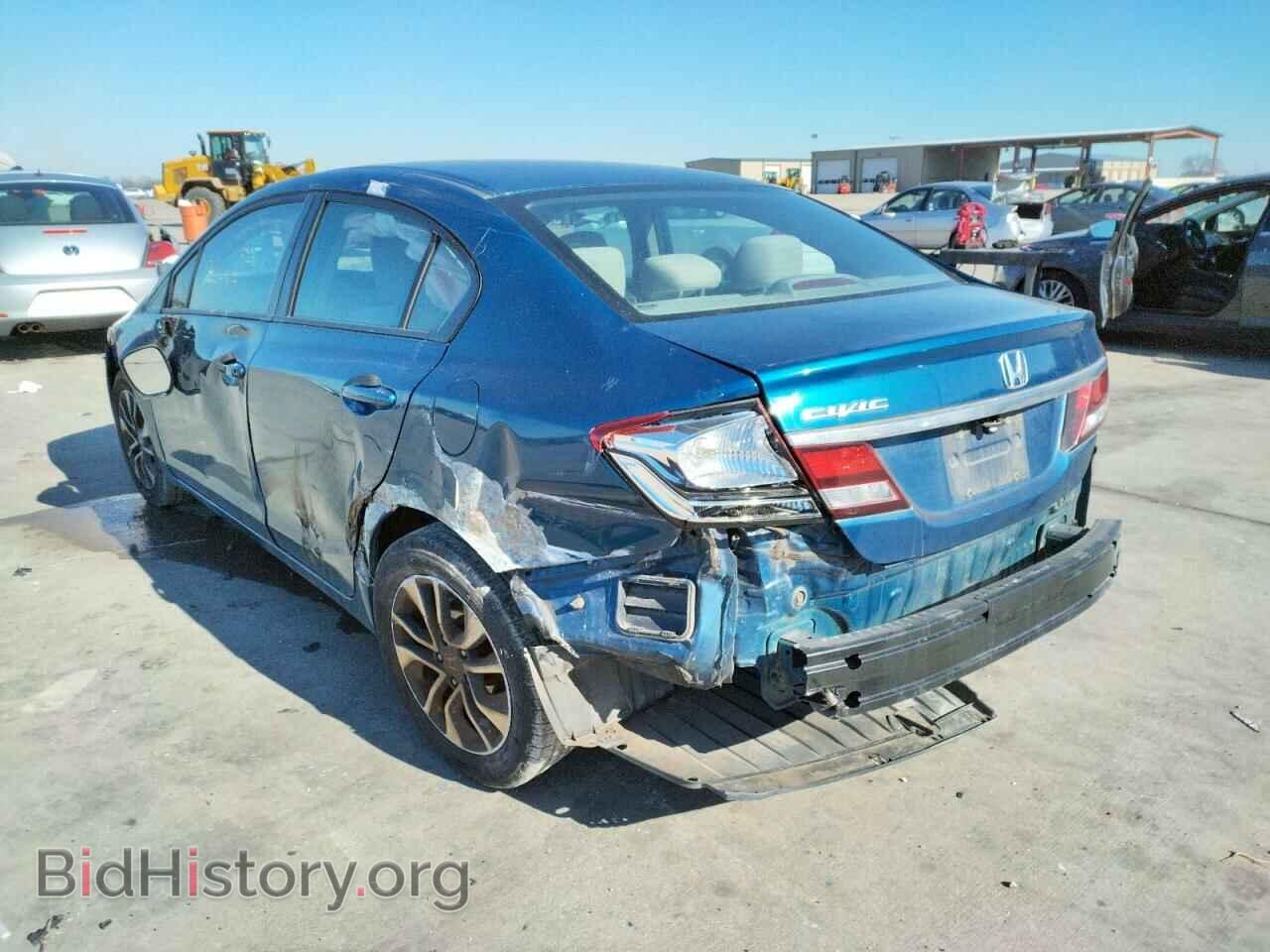 2013 HONDA CIVIC - VIN: 2HGFB2F86DH552893 - Фото 3