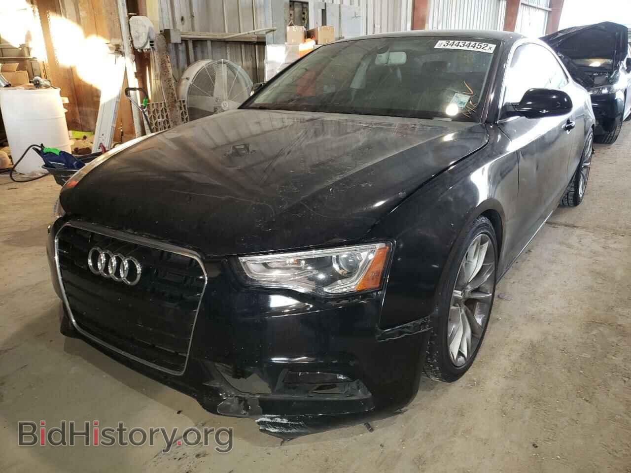 2013 AUDI A5 - VIN: WAUCFAFR3DA076459 - Фото 2