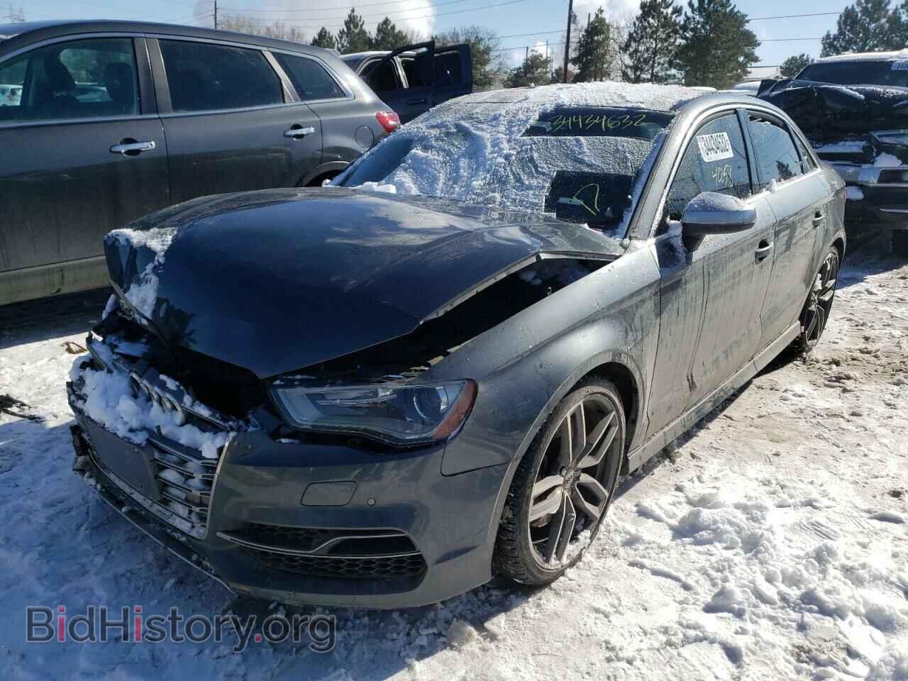 2016 AUDI S3 - VIN: WAUB1GFF0G1075860 - Фото 2