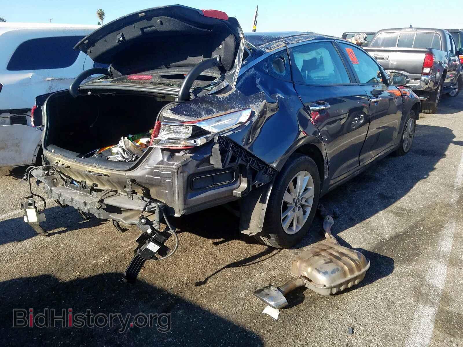 2018 KIA OPTIMA - VIN: KNAGT4L37J5214245 - Photo 4